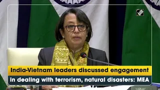 India-Vietnam leaders discussed engagement in dealing with terrorism, natural disasters: MEA