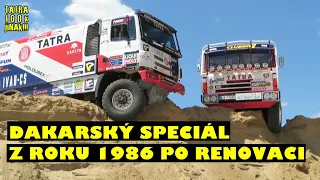 Dakarský speciál TATRA 815 6x6 VE po 30 letech zpátky v ČR!