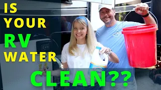 💧 RV Fresh Water System Sanitization! (RV Maintenance Series) | RV Living!