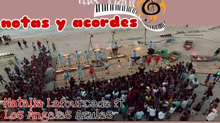 Nunca es suficiente - Natalia Lafourcade ft Los Angeles Azules (TECLADO TUTORIAL CON NOTAS)