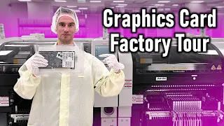 How Graphics Cards are made - Insane PowerColor Factory Tour