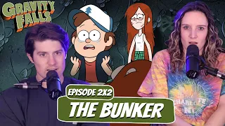 DEEP BUNKER, DEEPER TRUTHS! | Gravity Falls Season 2 Newlyweds Reaction | Ep 2x2 "The Bunker"