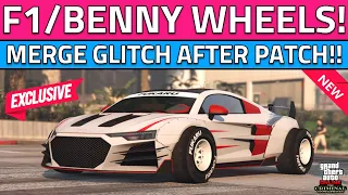 NEW: F1/ BENNY WHEELS Merge Glitch On Any Personal Car To Car - How to Merge F1 Rims - GTA 5 Tires