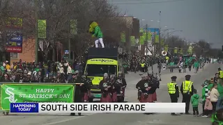 Chicago's St. Patrick's Day festivities roll on Sunday with 2 big parades, on South and Northwest si