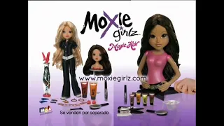 Comercial de televisión | Moxie Girlz Magic Hair (2009)