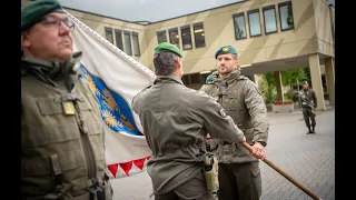 Kommandoübergabe des Jägerbataillon 12 in Amstetten