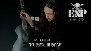 Unbox a guitar | LTD BLACK METAL