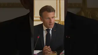 Macron proclaims the "end of abundance," cites sacrifices to "defend freedom."