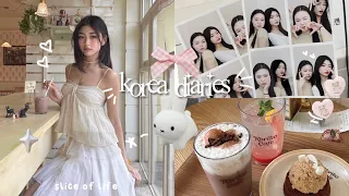 KOREA VLOGS 🐰: kiki’s delivery cafe, MYEONDONG eats, painting, cute clothes, karaoke, exploring