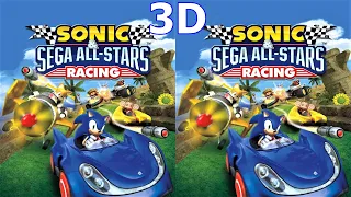 Sonic and SEGA 3D video SBS VR box google cardboard  6