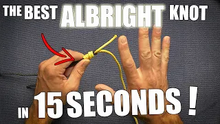 How to tie one of the best fishing knot in only 15 seconds !