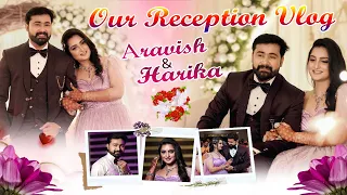 Finally Our Reception Vlog!!! ❤️🤩 | Aravish & Harika Reception Ceremony ❤️🎉 | Harika's diary