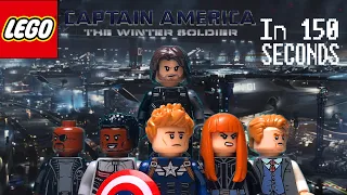 CAPTAIN AMERICA: THE WINTER SOLDIER in 150 seconds [LEGO STOPMOTION ANIMATION]