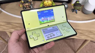 Samsung Galaxy Z Fold 3 diventa un Nintendo DS con Super Mario #shorts