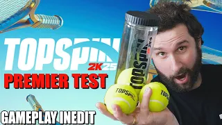 J'ai TESTÉ TOP SPIN 2K25 🎾 PREMIER TEST, GAMEPLAY INEDIT & INTERVIEW !
