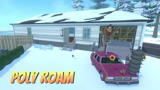 Upgrading Home In Cold Biome ~ Poly Roam