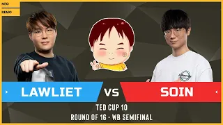 WC3 - TeD Cup 10 - WB Semifinal: [HU] LawLiet vs Soin [ORC] (Ro 16 - Group A)