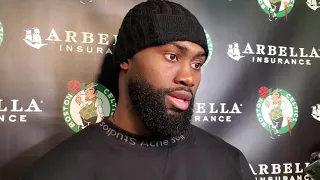 Jaylen Brown postgame Interview | Celtics have a lot more to give