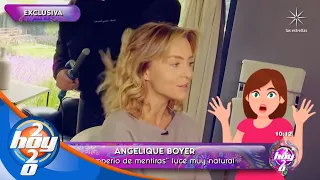 Angelique Boyer graba los últimos capítulos de 'Imperio de Mentiras' | Hoy