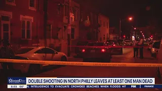 Double shooting leaves at least one man dead in North Philadelphia