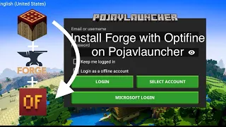 How to install Forge with Optifine on Pojavlauncher (any version)