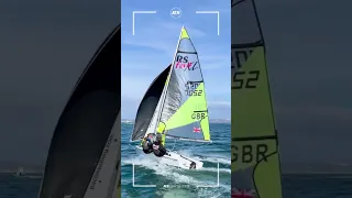 RS Feva - Awesome downwind sailing