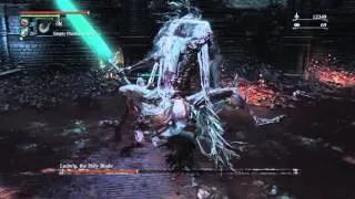 Bloodborne| Holy Moonlight Sword cutscene and fight