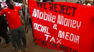 Protests over Uganda's tax on social media