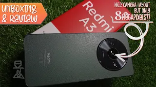 Xiaomi Redmi A3 Unboxing and Review (Tagalog)