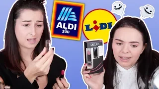 Wir testen DISCOUNTER Makeup von ALDI & LIDL! 💸 - unlikely