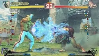 Sekiganryu (Ryu) vs Gachikun (Sagat) - AE 2012 Matches *1080p*