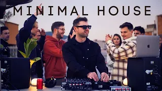 Minimal House Set | Barcelona Rooftop Sunset Session by Damien Fisher