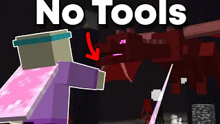 Beating Minecraft Without Tools...