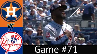 Astros VS Yankees Condensed Game Highlights 6/25/22