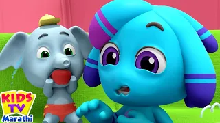 पाळणा घर , Baby Sitting, Marathi Nursery Rhyme for Kids