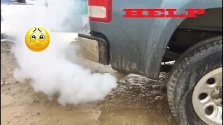 GM Puckup Truck Smoking on cold start