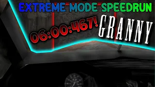 Granny V1.8 - Extreme Mode Car Escape Speedrun In 06:00.467!