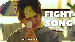 This is my FIGHT SONG🔥| Kdrama Study Motivation 💯| Kang Sol A