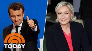 France Goes To The Polls To Choose Marine Le Pen Or Emmanuel Macron | TODAY