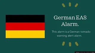 German EAS Alarm