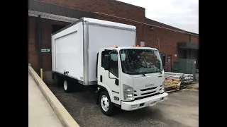 Isuzu Conduit Delivery Truck - Side Roll Up Door tuck away lift gate Walk Around by Michael Olden