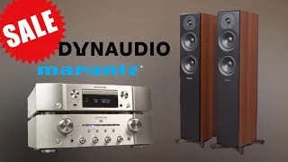 COMBO KHUYẾN MẠI 143TR GIẢM CÒN 96TR TẶNG KÈM PHỤ KIỆN - Dynaudio Emit 30 - Marantz PM8006 - ND8006