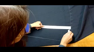 Гофре,плиссе.Corrugation, pleated fabric. Брюки .Видео  № 2