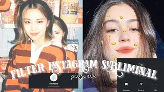 ✿*･"Filter Instagram" subliminal indonesia forced+mini booster (unisex) .*✿