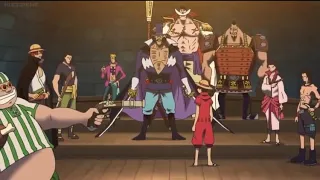 Luffy meet shanks again whitebeard luffy meet ace again one piece English dub sub