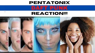 FIRST TIME hearing *PENTATONIX* sing *DAFT PUNK *//  IS THIS SCI-FI ??? // REACTION!!!!