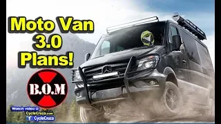 4x4 Camper Van Build Plans! | MotoVlog