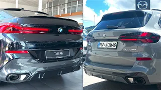 New Bmw X5 Faxelift 2024 vs New Bmw X6 Facelift 2024 - TRUNK Comparison