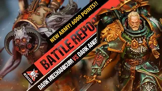 **6000 POINTS!** Dark Mechanicum vs Dark Angels | Warhammer 40K Battle Report