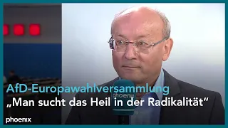 AfD-Europawahlversammlung: Einschätzung von Emanuel Richter